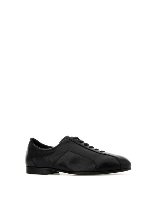 Jil Sander Black Lace Up for men