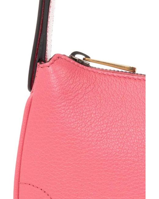 Gucci Pink Aphrodite Mini Leather Shoulder Bag