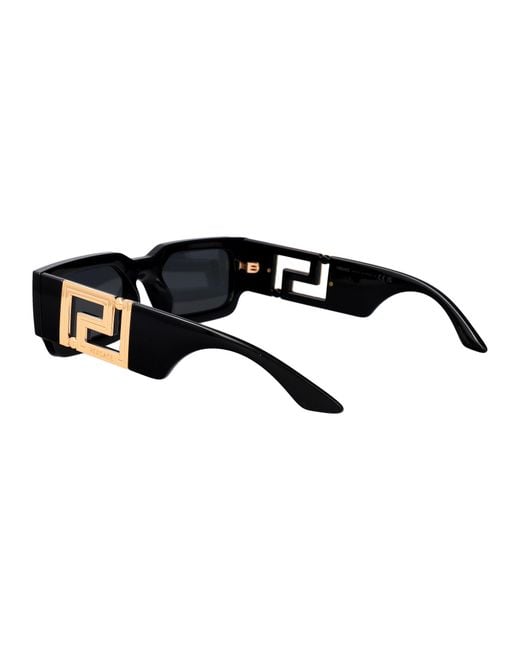 Versace Black Injected Sunglasses for men