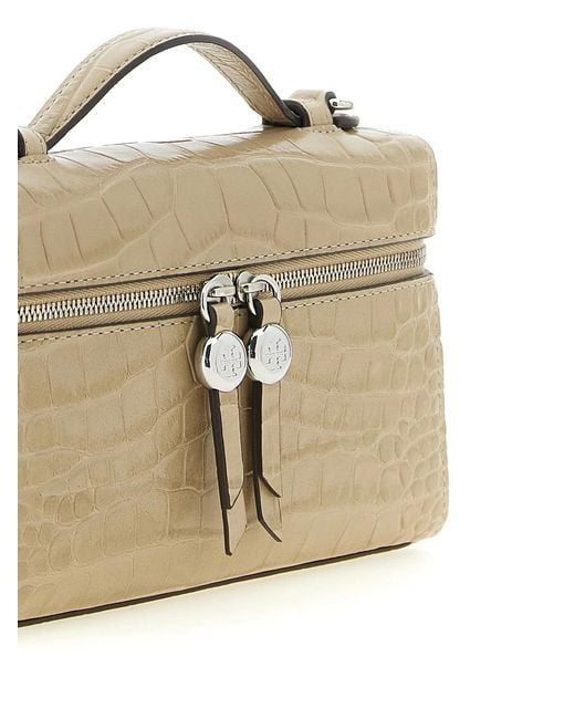 Tory Burch Metallic 'Romy Slim' Shoulder Bag