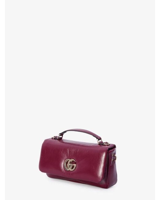 Gucci Purple Small Gg Milano Handbag