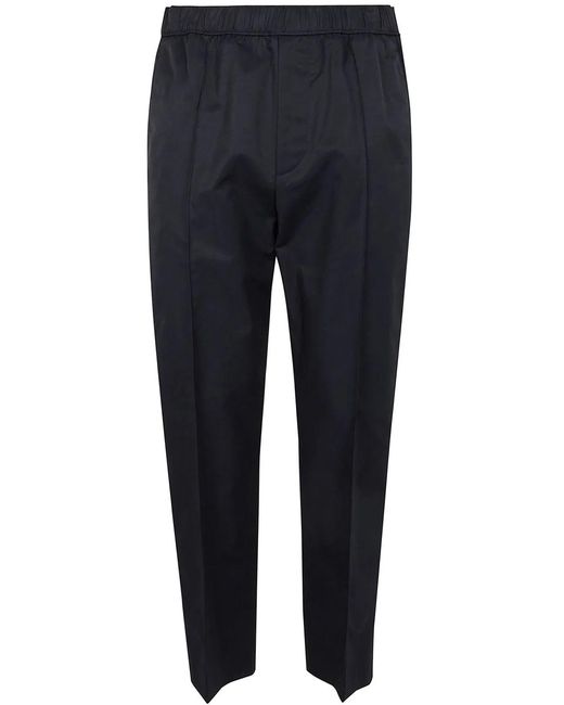 Lanvin Blue Elasticated Waist Trousers for men