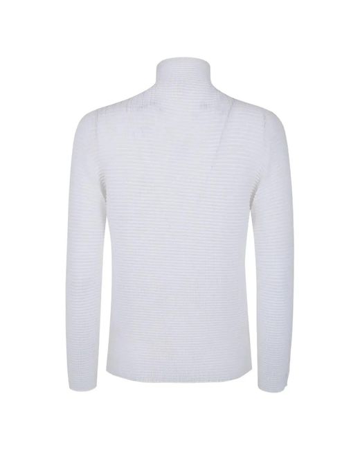 HOMME PLISSÉ White Homme Plisse "Wooly Pleats Bk Wt 66" Shirt