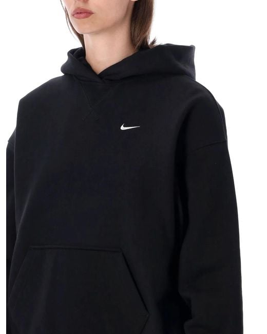 Nike Blue Studio Fleece Hoodie