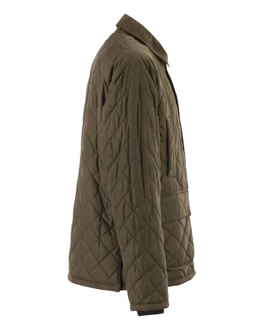 Herno Green Chamonix Nylon Jacket for men