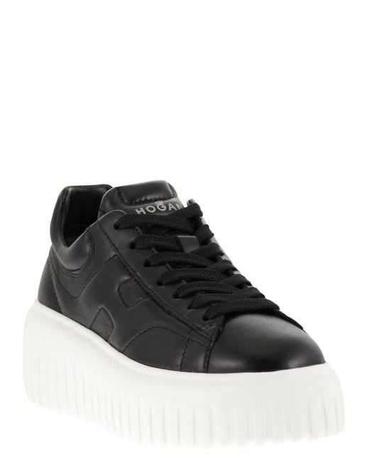 Hogan Black H-Stripes