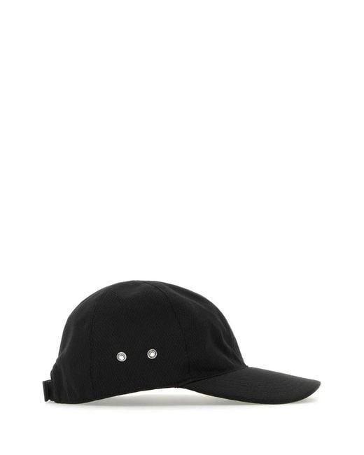 1017 ALYX 9SM Black Polyester Baseball Cap