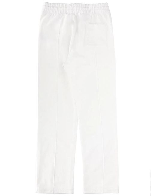 Casablanca White Organic Cotton Trousers for men