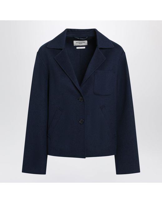 Weekend by Maxmara Blue Cropped Jacket