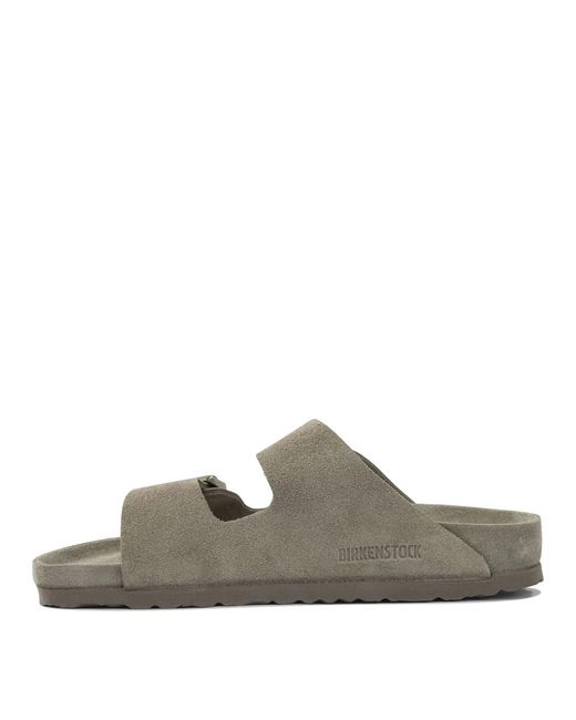 Birkenstock Gray "Arizona Exquisite" Sandals