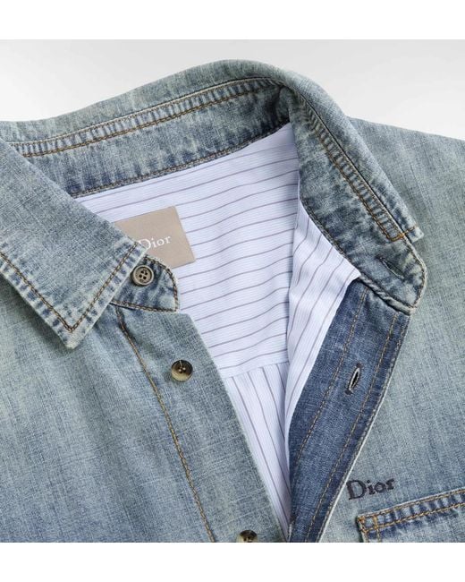 Dior Blue Chemise Jeans for men