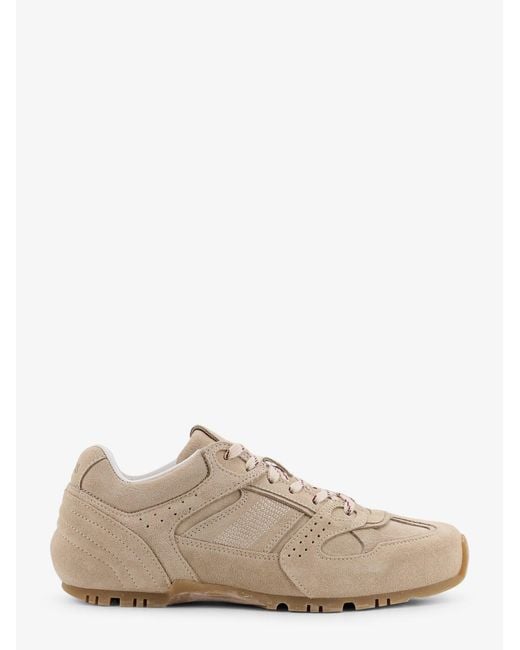 Alohas Natural Tb.56 Low-Top Suede Sneakers