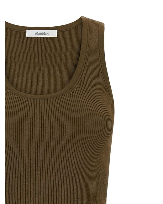 Max Mara Green 'Editta' Top