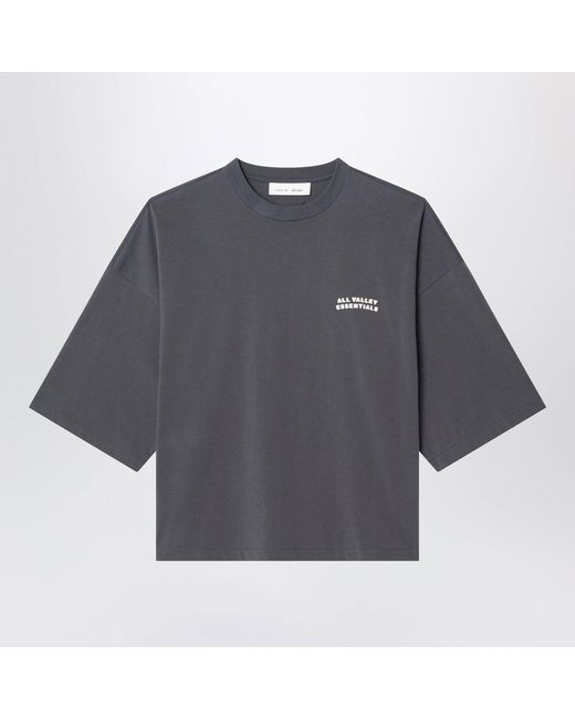 Fear Of God Gray Cotton Merch Tshirt for men