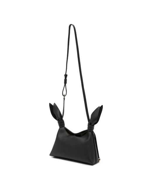 Loewe Black Mini Scarf Leather Shoulder Bag