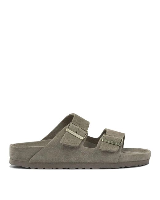 Birkenstock Gray "Arizona Exquisite" Sandals