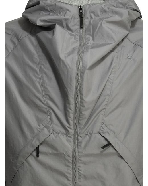 Goldwin Gray "Rip-Stop" Windbreaker Jacket for men