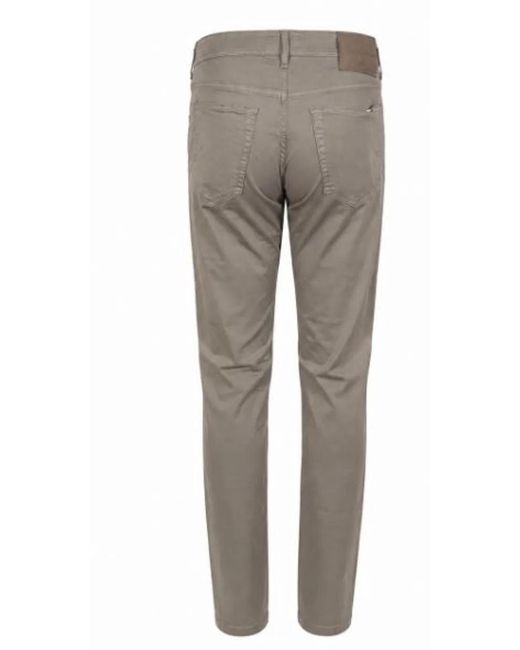 Jacob Cohen Gray Elephant Cotton Jeans for men