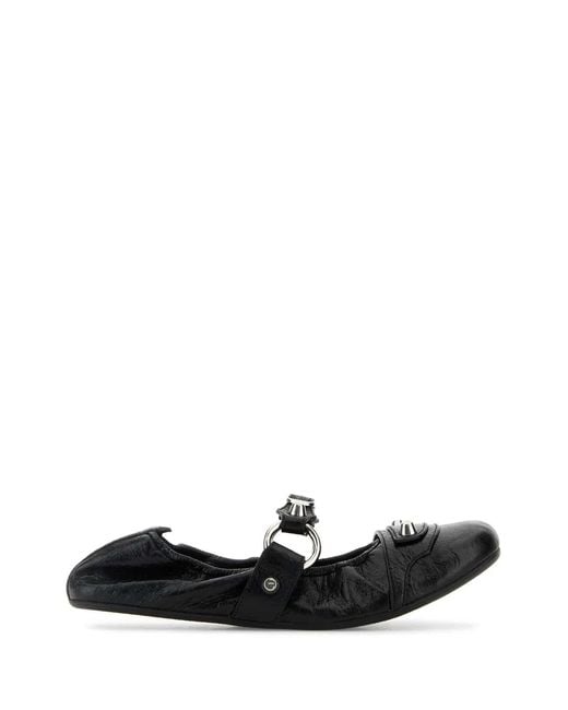 Balenciaga Black City Flat L005