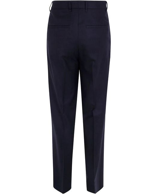 Lardini Blue Regular Fit Knit Trousers for men