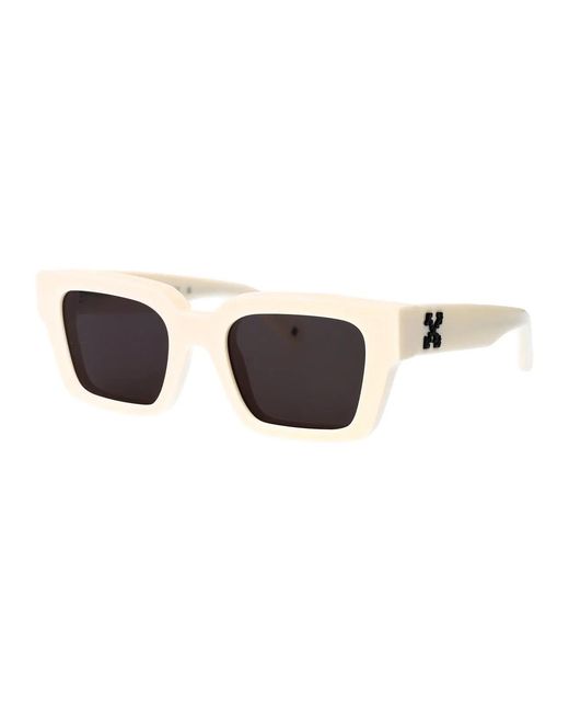 Off-White c/o Virgil Abloh White Acetate Sunglasses