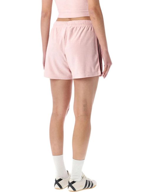 Adidas Originals Pink Terry Shorts