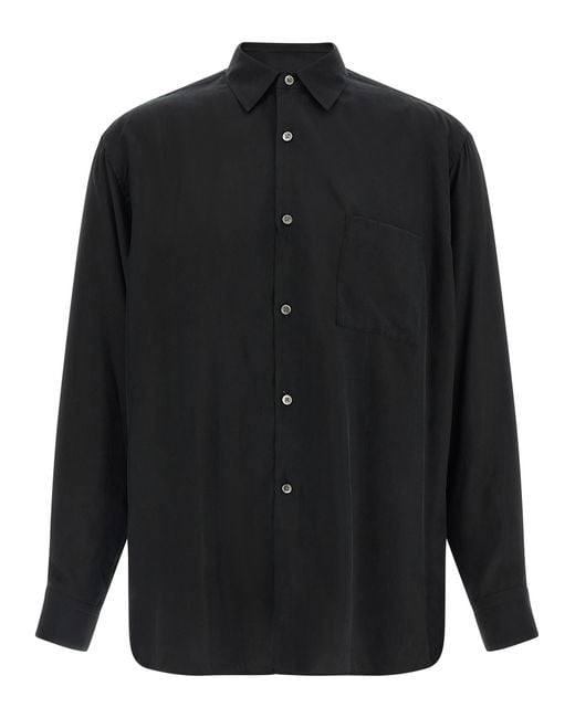 Ssstein Black Shirt With Pocket for men