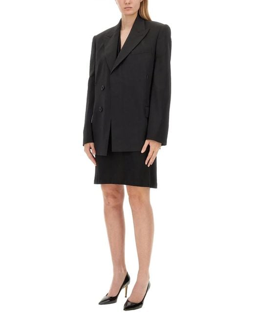 Helmut Lang Black Oversize Fit Jacket