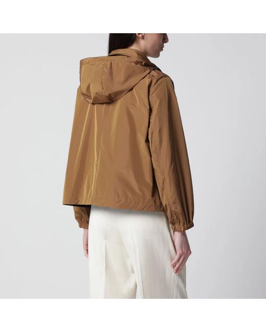 Herno Black Reversible Jacket/Caramel
