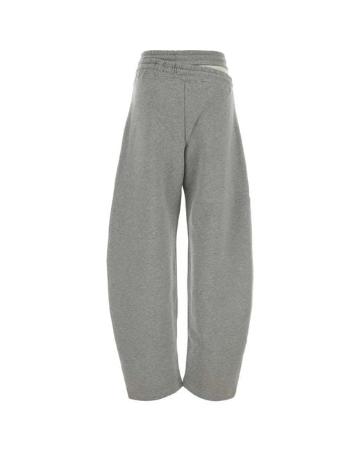 The Attico Gray Long Pant