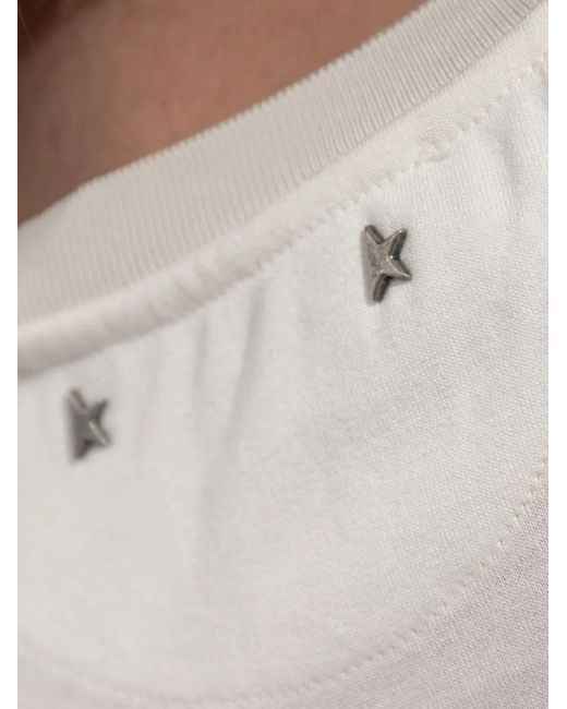 Golden Goose Deluxe Brand White Cotton T-Shirt