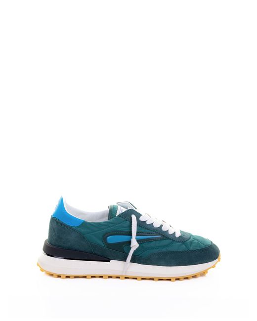 Date Blue Running Sneakers for men