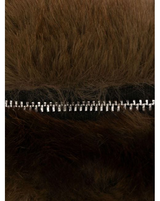 Apparis Brown Jumbo Noor Pouch