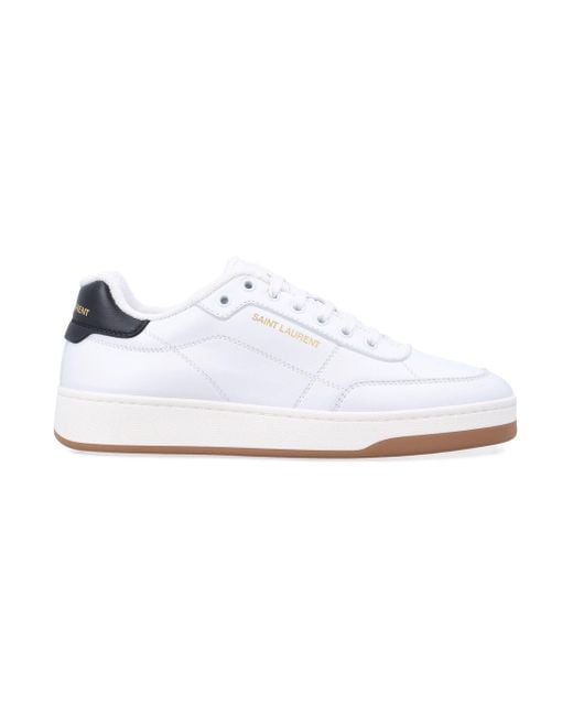 Saint Laurent White Sl/61 Sneakers for men