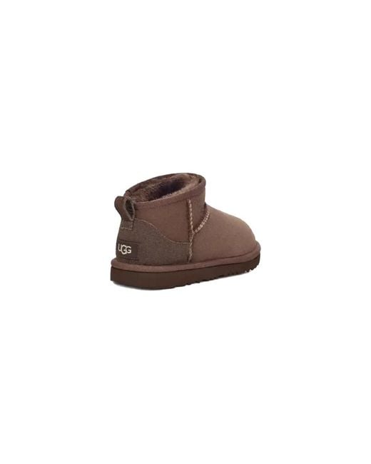 Ugg Brown Boot "Classic Ultra Mini"