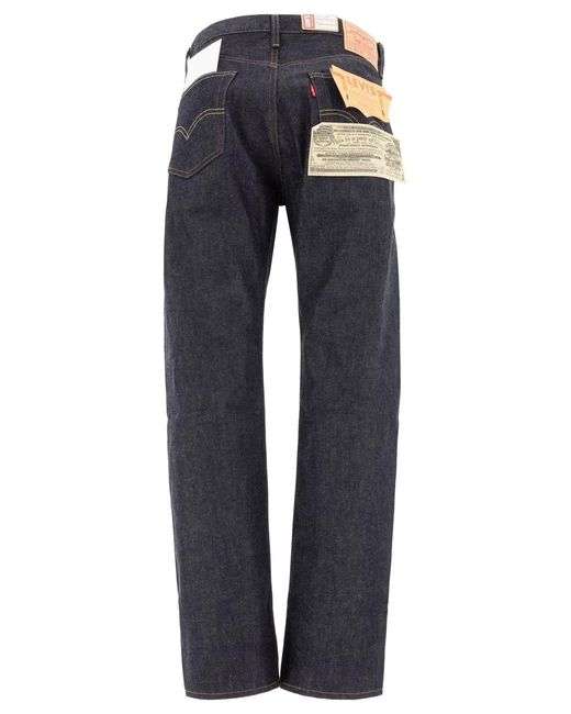 Levi's Blue "501 1955" Straight-Leg Jeans for men