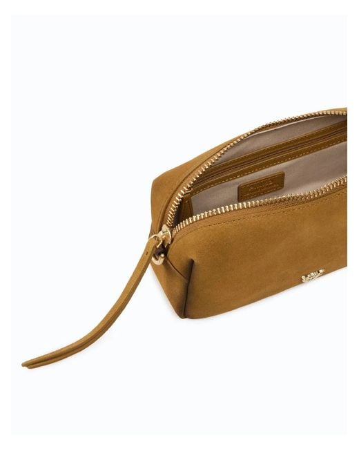 Pinko Metallic Bauletto Trittico Mini Suede