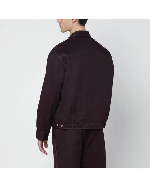 Needles Blue Zip Shirt Jacket for men