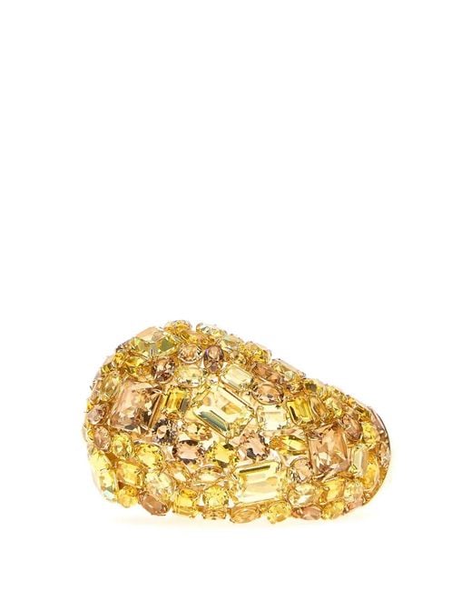 Swarovski Yellow Gema:Cuff Gos/Gos M