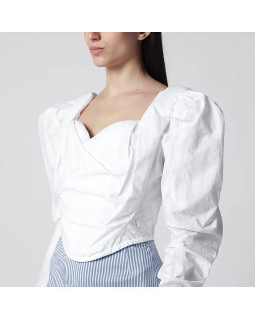 Vivienne Westwood Gray Sunday Corset Top
