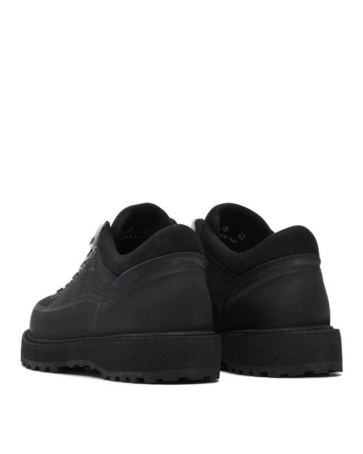 Diemme Black "Cornaro Gomma" Low-Top Sneakers for men