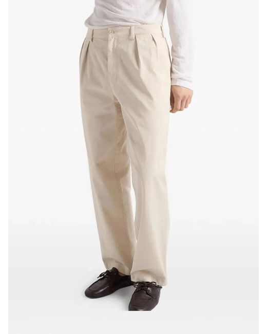 Prada Natural Cotton Pants for men