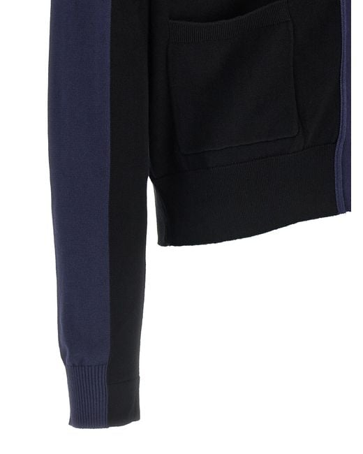 Kiko Kostadinov Blue 'Munno Knit' Cardigan for men