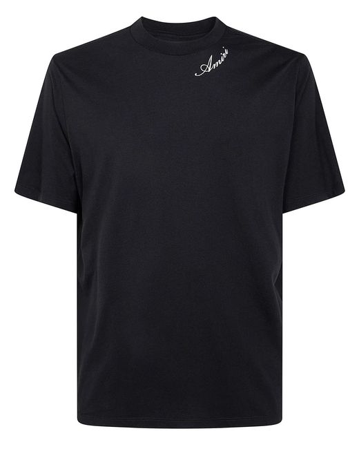 Amiri Black "Script Jmodal Reg" Tee for men