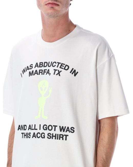 Nike White Acg Marfa Graphic Print T-Shirt for men