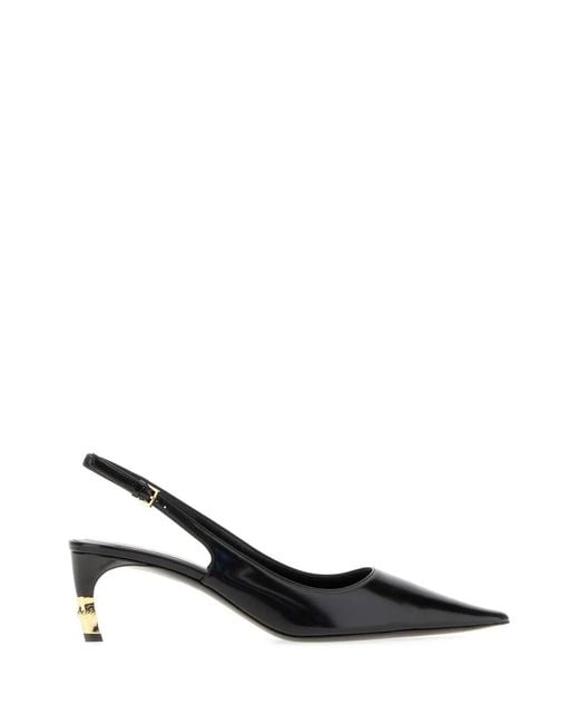 Gucci Black Slingback