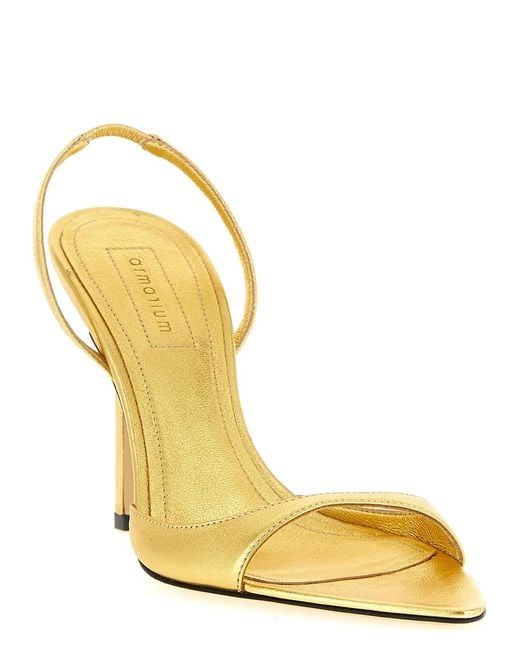 ARMARIUM Metallic 'Giustina' Sandals