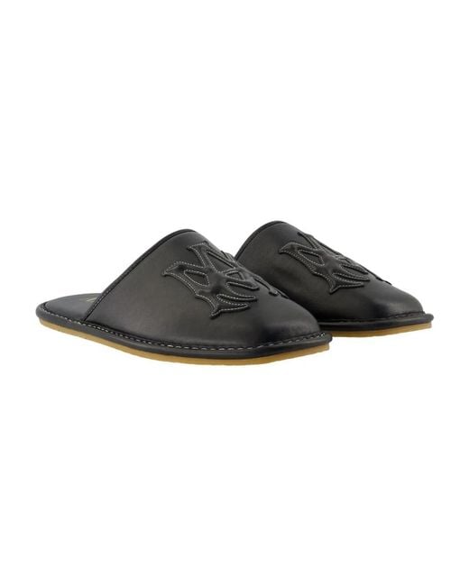 Amiri Black Ma Sandals for men