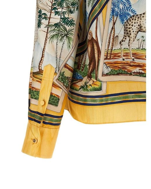 Gucci Multicolor Silk Shirt