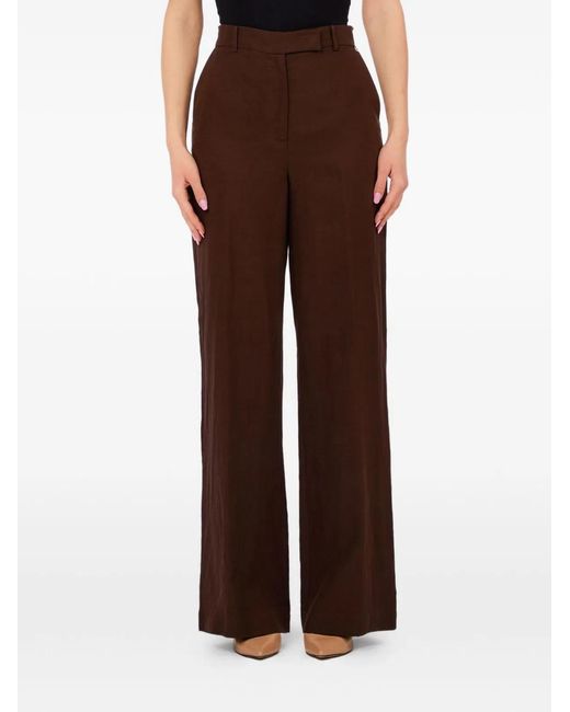 Liu Jo Brown Sacher Cotton Trousers